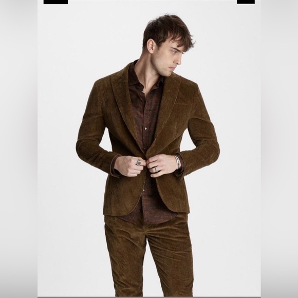 John Varvatos Collection Corduroy Jacket Size EU 50 USA 40